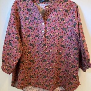 Zanzea 100% Cotton Floral Women’s Blouse